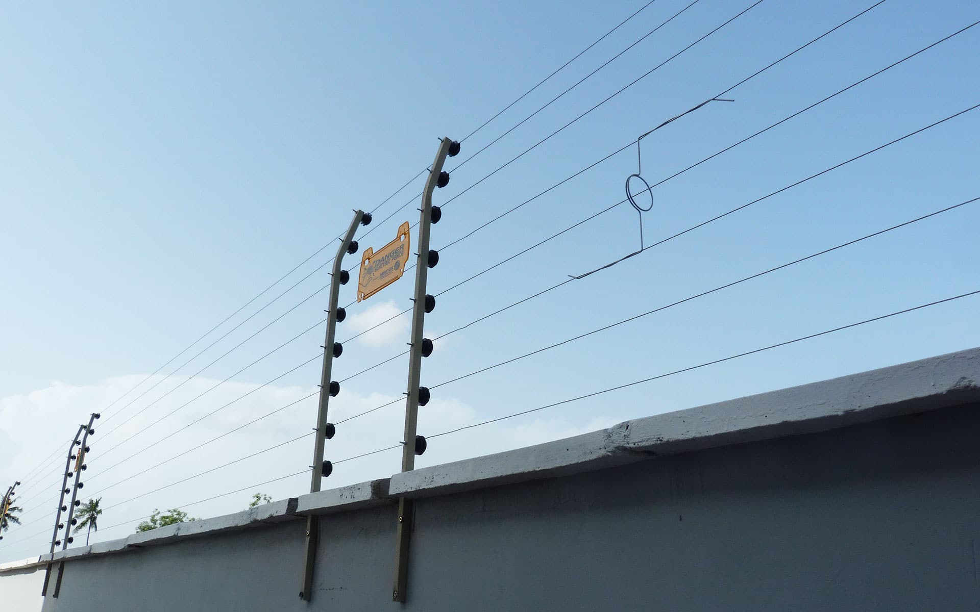 electric fence in Ghana